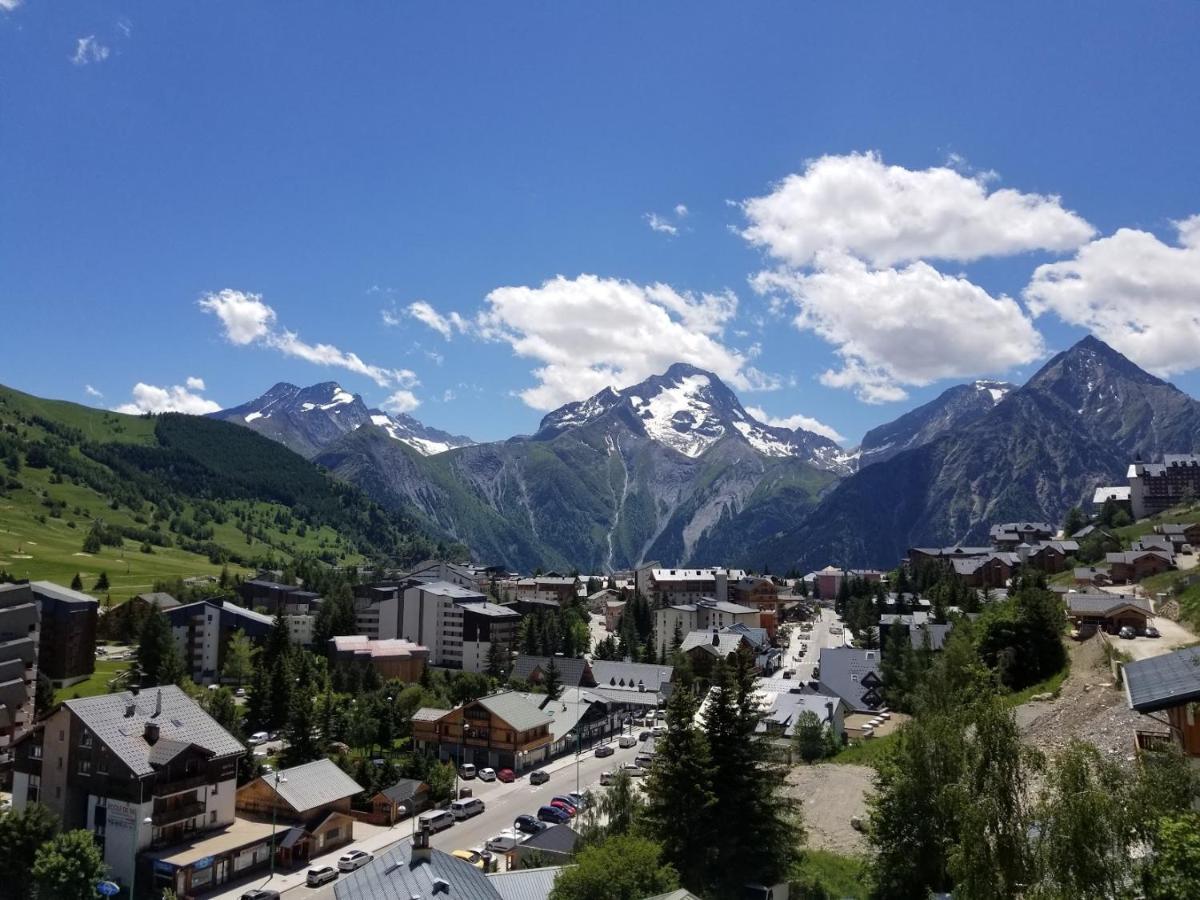 Appartement Magnifique Vue Centre Station à Les Deux Alpes Extérieur photo