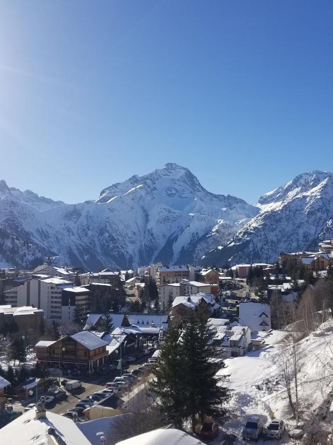 Appartement Magnifique Vue Centre Station à Les Deux Alpes Extérieur photo